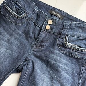 White House Black Market Blue Boot Cut Jeans - size 00R